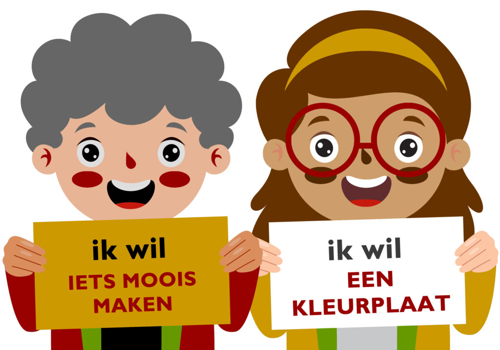 Gratis kleurplaat van Sinterklaas